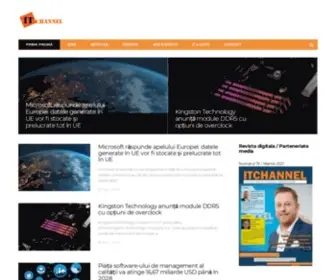 Itchannel.ro(Cele mai bune reviste digitale) Screenshot