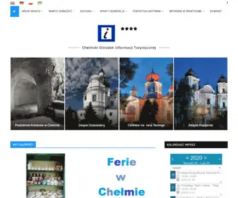 Itchelm.pl(Chełmski Ośrodek Informacji Turystycznej) Screenshot