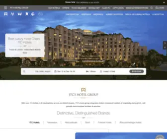Itchotels.in(Iconic & Award Winning 5 Star Luxury Hotels & Resorts in India) Screenshot