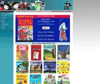 Itchy-Coo.com(Best ever books in the Scots Language. Itchy Coo) Screenshot