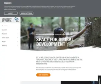 ITC.nl(Faculty of Geo) Screenshot