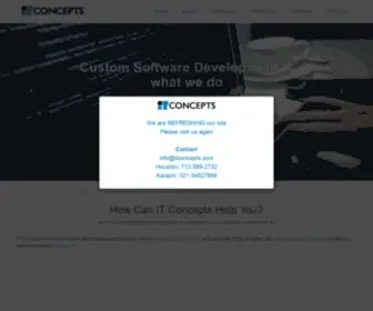 Itconcepts.com(IT Concepts) Screenshot