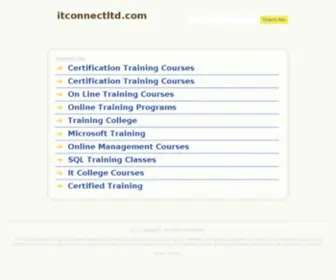 Itconnectltd.com(IT Connect Ltd) Screenshot