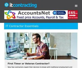 Itcontracting.com(IT contractor guides) Screenshot