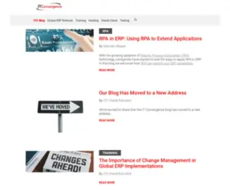 Itconvergenceinsights.com(IT Convergence Blog) Screenshot