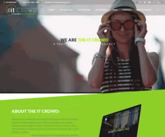 Itcrowdmarketing.com(The it Crowd Marketing) Screenshot