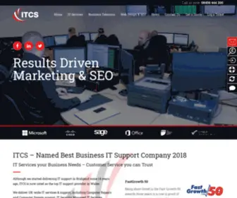 ITCS.co.uk(UK-Wide IT Support, Networks, Telecoms, SEO, PPC & Website Design) Screenshot