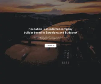 Itcubation.com(Home) Screenshot
