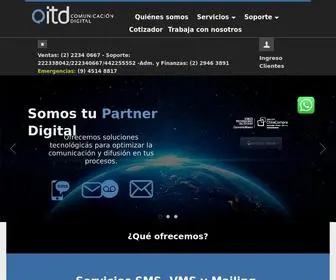 Itdchile.cl(Servicios de SMS) Screenshot