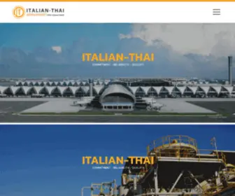 ITD.co.th(Italian-Thai Development PLC) Screenshot