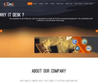 Itdeskindia.com(IT Desk India) Screenshot