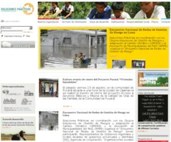 ITDG.org.pe(Soluciones Practicas) Screenshot