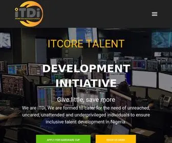 Itdiafrica.org(Give Little) Screenshot