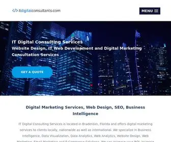 Itdigitalconsultants.com(IT Digital Consulting Services) Screenshot