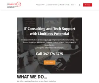 Itdirect360.com(Office 365 google workspace email migration and it support expert. remote and onsite new york city) Screenshot