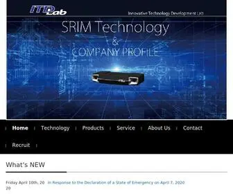 Itdlab.com(ITDLab「立体画像認識技術を用いて世界) Screenshot