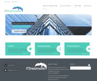 Itdreamwire.com(Tenant access to the cloud) Screenshot