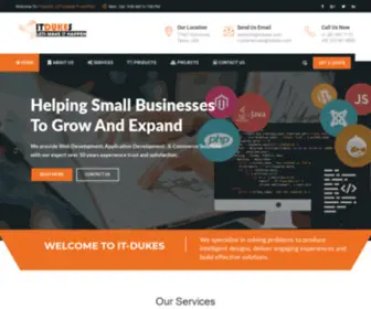 Itdukes.com(IT Dukes) Screenshot