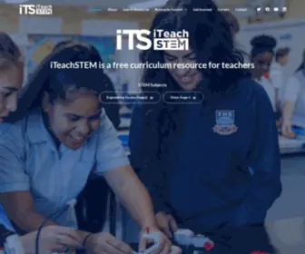 Iteachstem.com.au(iTeachSTEM) Screenshot