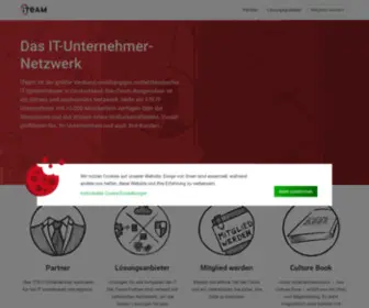 Iteam.de(ITeam Systemhauskooperation) Screenshot