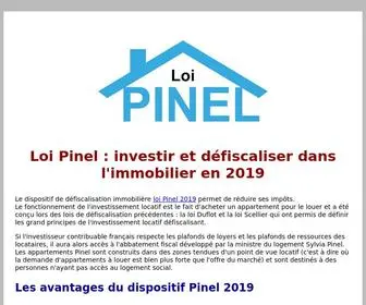 Iteastronomy.com(Dispositif Loi Pinel 2019 d'investissement locatif) Screenshot