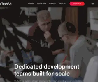 Itechart.co.uk(Bespoke Software Development Company) Screenshot