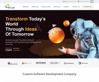 Itechcraft.com(Software Development Outsourcing Company in USA) Screenshot