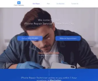 Itechdelivery.com(On demand iPhone Screen Repair) Screenshot