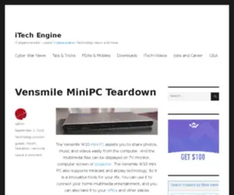 Itechengine.com(ITech Engine) Screenshot