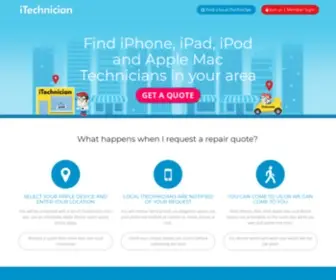 Itechnician.co.uk(IPhone Repair) Screenshot