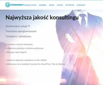 Itechnologie.com.pl(Konsultanci SAS 4GL) Screenshot