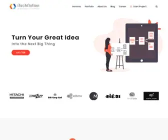 Itechnotion.com(Web development) Screenshot