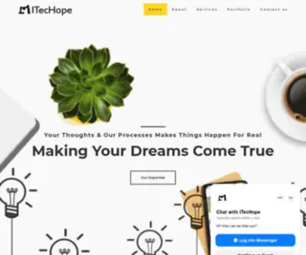 Itechope.com(Web/ App/ Software Dev) Screenshot