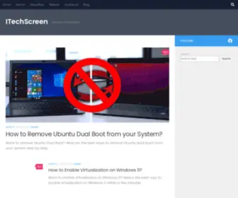 Itechscreen.com(Portal to Virtualization) Screenshot