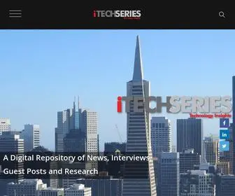 Itechseries.com(B2B Media Publishing and Marketing Services) Screenshot