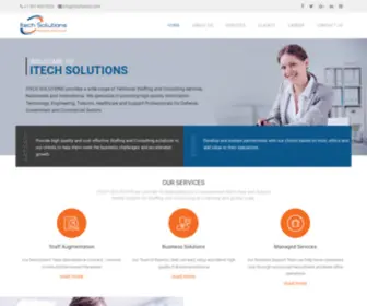 Itechsolutionsus.com(ITech Solutions) Screenshot