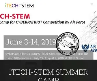 Itechstem.org(Innovative Technology Challenges for Science Technology Engineering and Math) Screenshot