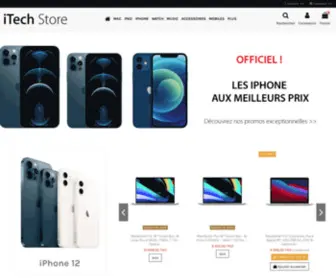 Itechstore.tn(ITech Store Revendeur Agréé Apple en Tunisie depuis 2010) Screenshot