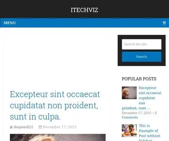 Itechviz.com(Tech News) Screenshot