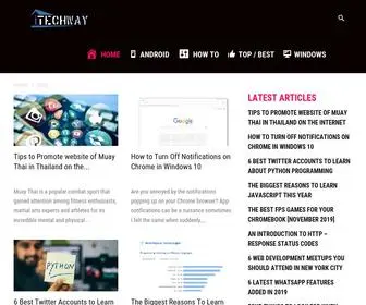 Itechway.net(ITechWay is a Blog which) Screenshot