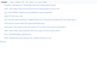 Itecnote.com(Provides Technology Solution) Screenshot