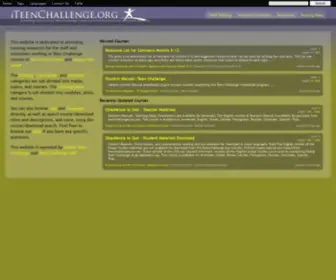Iteenchallengetraining.org(Iteenchallengetraining) Screenshot