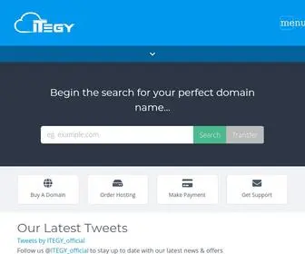 Itegy.ae(Reliable website hosting) Screenshot