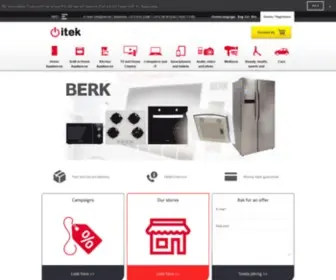 Itek.ee(Suur valik kvaliteetset kodutehnikat ja kodumasinaid) Screenshot