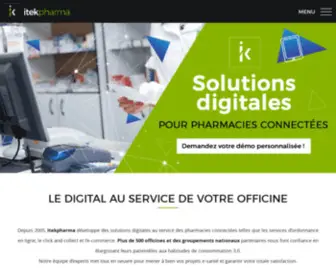 Itekpharma.com(Agence ITEKPHARMA : création site web et Ecommerce pour pharmacies) Screenshot