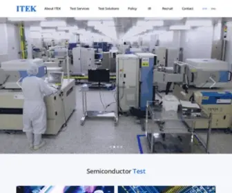 Iteksemi.com(ITEK) Screenshot