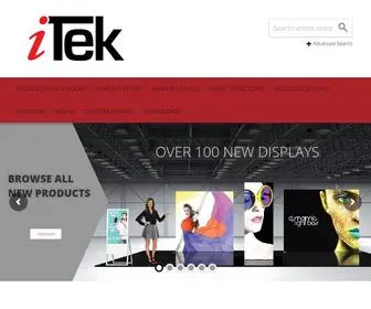 Itektradeshowdisplays.com(ITek Displays) Screenshot