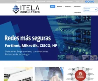 Itelaconsultores.com(Especialistas en redes) Screenshot