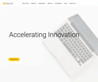 Itelasoft.com.au(Innovation Partner) Screenshot