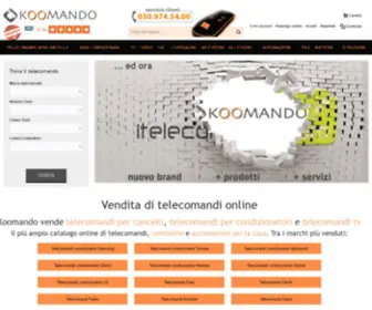 Itelecomandi.com(Vendita telecomandi online) Screenshot